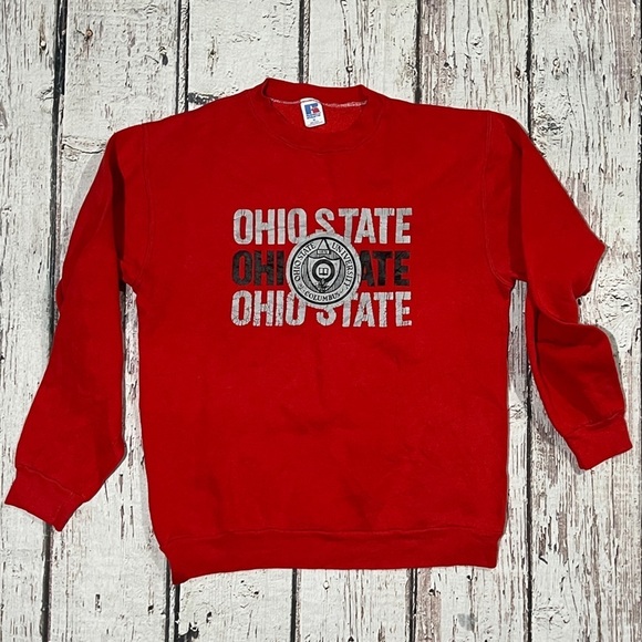 Vintage Ohio State University Buckeyes NCAA College Collegiate Sweatshirt - Picture 1 of 5